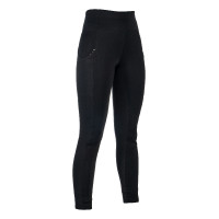 Leggings HKM Cosy II Style Vollbesatz 1/1 aus Silikon Schwarz