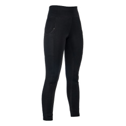 Leggings HKM Cosy II Style Vollbesatz 1/1 aus Silikon Schwarz Leggings HKM Cosy II Style Vollbesatz 1/1 aus Silikon Schwarz