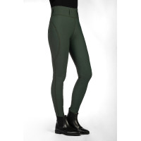 HKM Jil High Waist Reitleggings mit Silikon-Besatz Weiß Wei&amp;amp;amp;amp;amp;amp;szlig;