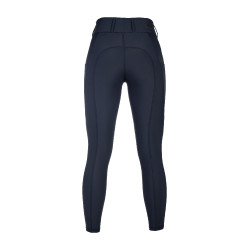 HKM Jil High Waist Reitleggings mit Silikon-Besatz Dunkelblau