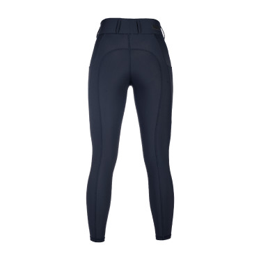 HKM Jil High Waist Reitleggings mit Silikon-Besatz Dunkelblau