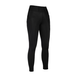 HKM Jil High Waist Reitleggings mit Silikon-Besatz Schwarz