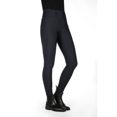 HKM Jil High Waist Reitleggings mit Silikon-Besatz Schwarz