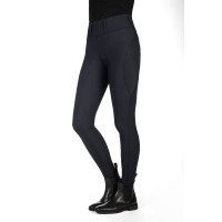 HKM Jil High Waist Reitleggings mit Silikon-Besatz Weiß Wei&amp;amp;amp;amp;amp;szlig;