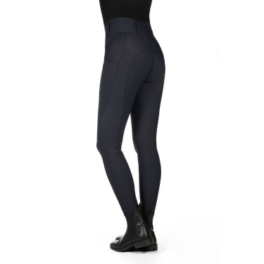 HKM Jil High Waist Reitleggings mit Silikon-Besatz Schwarz