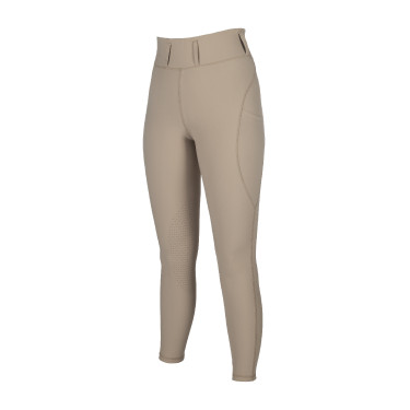 HKM Jil High Waist Reitleggings mit Silikon-Besatz Beige