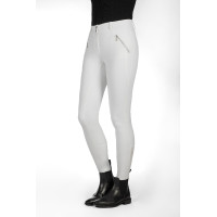 HKM Lia Hochbund-Reithose Vollbesatz Silikon Weiß Weiß HKM Lia Hochbund-Reithose Vollbesatz Silikon Weiß Weiß