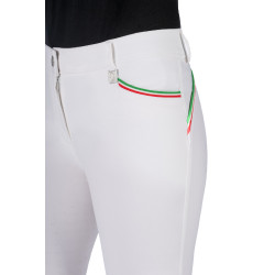 Hose Lauria Garrelli Livigno Sportive Vollbesatz Silikon Weiß Weiß Hose Lauria Garrelli Livigno Sportive Vollbesatz Silikon Weiß Weiß