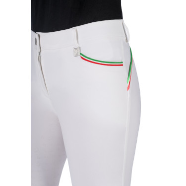 Hose Lauria Garrelli Livigno Sportive Vollbesatz Silikon Weiß Weiß Hose Lauria Garrelli Livigno Sportive Vollbesatz Silikon Weiß Weiß
