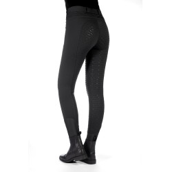 Beheizte Reithose HKM Comfort Style 1/1 mit Silikon Schwarz