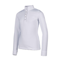 Wettkampf-Poloshirt HKM Emilia Kids Weiß Weiß Wettkampf-Poloshirt HKM Emilia Kids Weiß Weiß