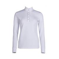 Turnierpolo HKM Emilia Weiß Weiß