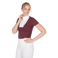 Wettkampf-Poloshirt HKM Virginia kurzärmelig Maulwurf Braun Wettkampf-Poloshirt HKM Virginia kurzärmelig Maulwurf Braun