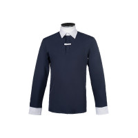 Wettkampf-Poloshirt Herren HKM Davie Dunkelblau