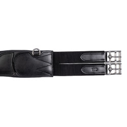 HKM Premium Sattelgurt Schwarz