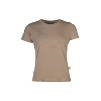 T-Shirt Lauria Garrelli Livigno Pferdekopf Schwarz