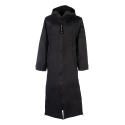 HKM Julie extra lange Jacke Schwarz