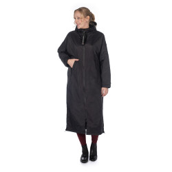 HKM Julie extra lange Jacke Schwarz
