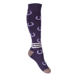 HKM Cardiff Socken 3er-Pack Violett / Flieder Lila HKM Cardiff Socken 3er-Pack Violett / Flieder Lila