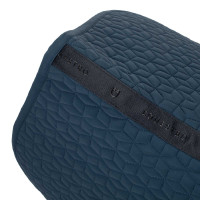 Spring-Satteldecke mit kubischer Steppung Equestro Marine Marineblau