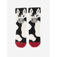 LeMieux Mini Fluffy Character Socken Chancer Braun LeMieux Mini Fluffy Character Socken Chancer Braun