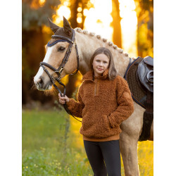 Polarfleece Teddy Tia LeMieux Young Rider Ingwer Braun Polarfleece Teddy Tia LeMieux Young Rider Ingwer Braun