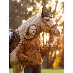 Polarfleece Teddy Tia LeMieux Young Rider Ingwer Braun Polarfleece Teddy Tia LeMieux Young Rider Ingwer Braun