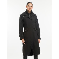 Manteau d'équitation LeMieux léger et imperméable Amélie Noir