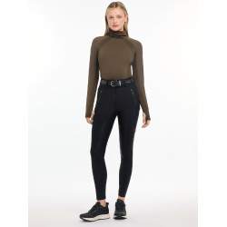 LeMieux Drytex Waterproof Vollbesatz-Reithose Schwarz