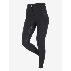 LeMieux Drytex Waterproof Vollbesatz-Reithose Schwarz