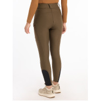 LeMieux Drytex Waterproof Reithose mit Kniebesatz Alpin Braun