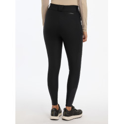 LeMieux Drytex Waterproof Reithose mit Kniebesatz Schwarz