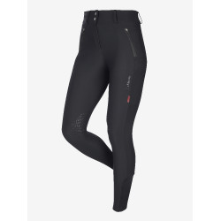 LeMieux Drytex Waterproof Reithose mit Kniebesatz Schwarz