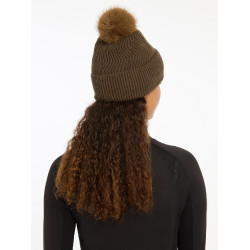 Mütze LeMieux Lila mit Bommel Mütze LeMieux Lila mit Bommel