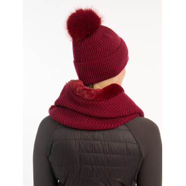 Mütze LeMieux Lila mit Bommel Mütze LeMieux Lila mit Bommel