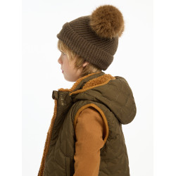 Gestrickte Mütze Mini LeMieux Clara Alpin Braun Gestrickte Mütze Mini LeMieux Clara Alpin Braun