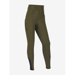Winterreithose Legging LeMieux Young Rider Ella Alpin Braun