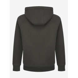 LeMieux Hollie Young Rider Hoodie mit Fleecefutter Asche Bordeaux