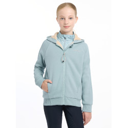 LeMieux Hollie Young Rider Hoodie mit Fleecefutter Gletscher Blau LeMieux Hollie Young Rider Hoodie mit Fleecefutter Gletscher Blau