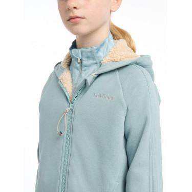 LeMieux Hollie Young Rider Hoodie mit Fleecefutter Gletscher Blau LeMieux Hollie Young Rider Hoodie mit Fleecefutter Gletscher Blau