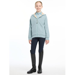 LeMieux Hollie Young Rider Hoodie mit Fleecefutter Gletscher Blau LeMieux Hollie Young Rider Hoodie mit Fleecefutter Gletscher Blau
