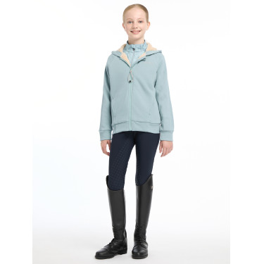 LeMieux Hollie Young Rider Hoodie mit Fleecefutter Gletscher Blau LeMieux Hollie Young Rider Hoodie mit Fleecefutter Gletscher Blau
