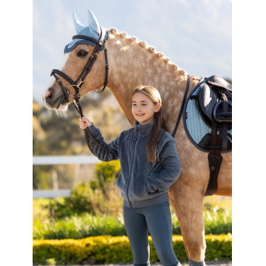 LeMieux Young Rider Libby Fleece Petrol Blau