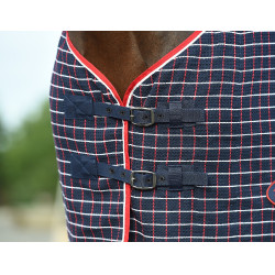 Weatherbeeta Waffle Cooler Hemd Marine / Rot / Weiß Blau Weatherbeeta Waffle Cooler Hemd Marine / Rot / Weiß Blau