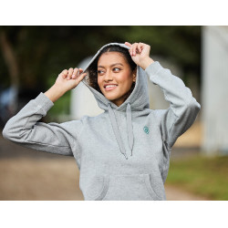 Dublin Camille Kapuzenpullover Meliertes Grau