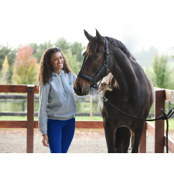 Dublin Camille Kapuzenpullover Meliertes Grau