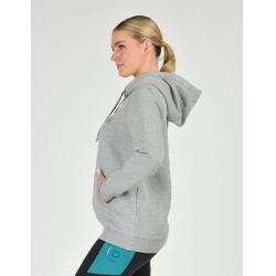 Dublin Camille Kapuzenpullover Meliertes Grau