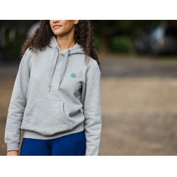 Dublin Camille Kapuzenpullover Meliertes Grau