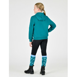 Kapuzensweatshirt Dublin Kinder Camille Tiefer See Gr&uuml;n