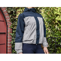 Veste imperméable Dublin Crissy Mouette / académie marine
